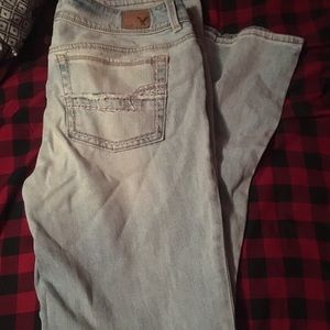 American Eagle kickboot jeans size 12